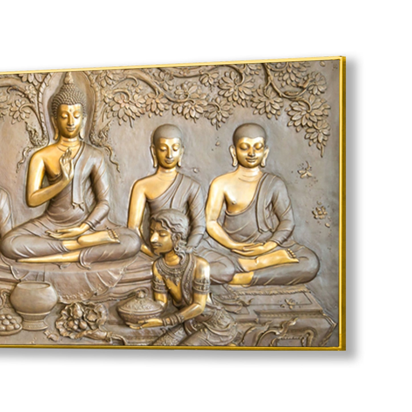 Buddha Painting with Disciples