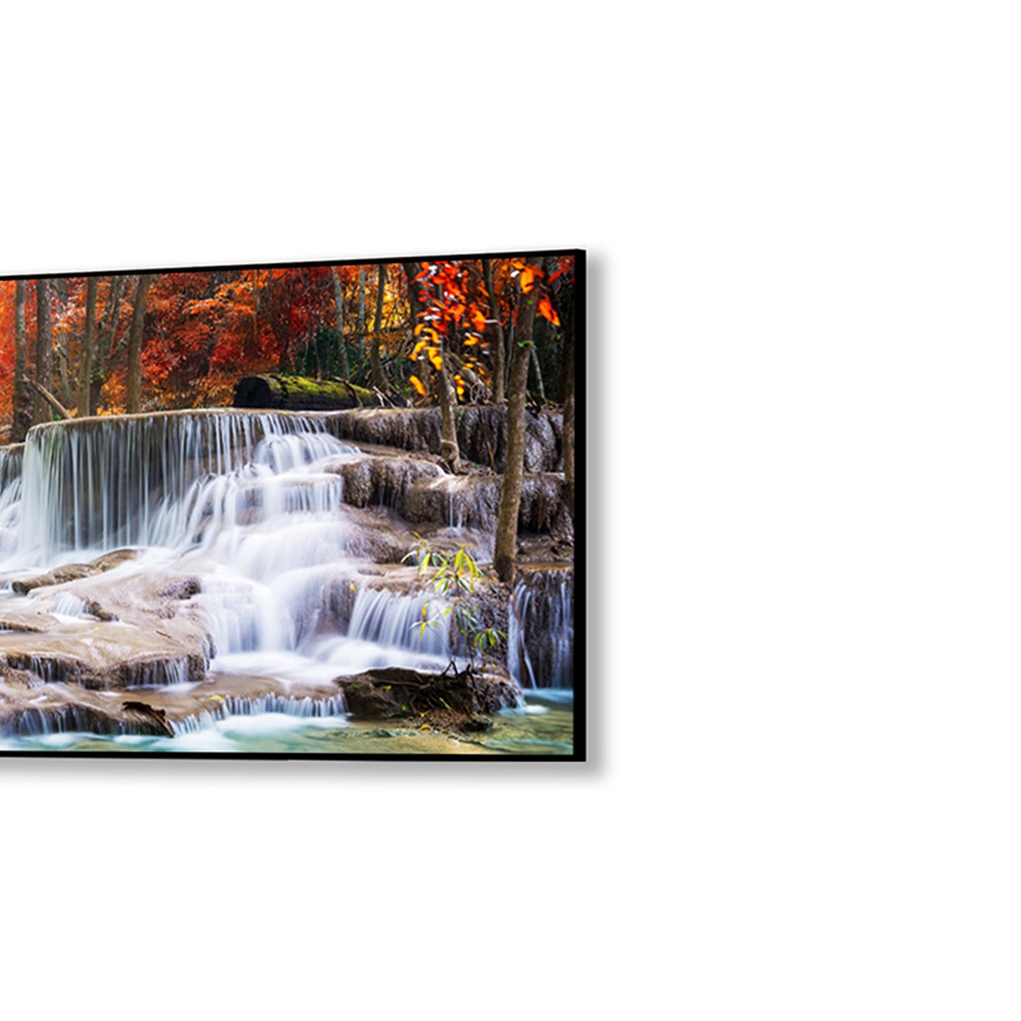 Autumn Cascade Nature's Vibrant Symphony