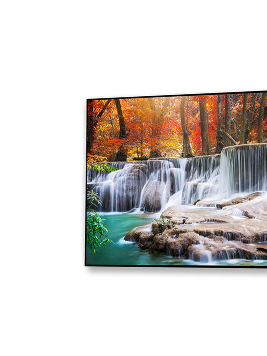 Autumn Cascade Nature's Vibrant Symphony