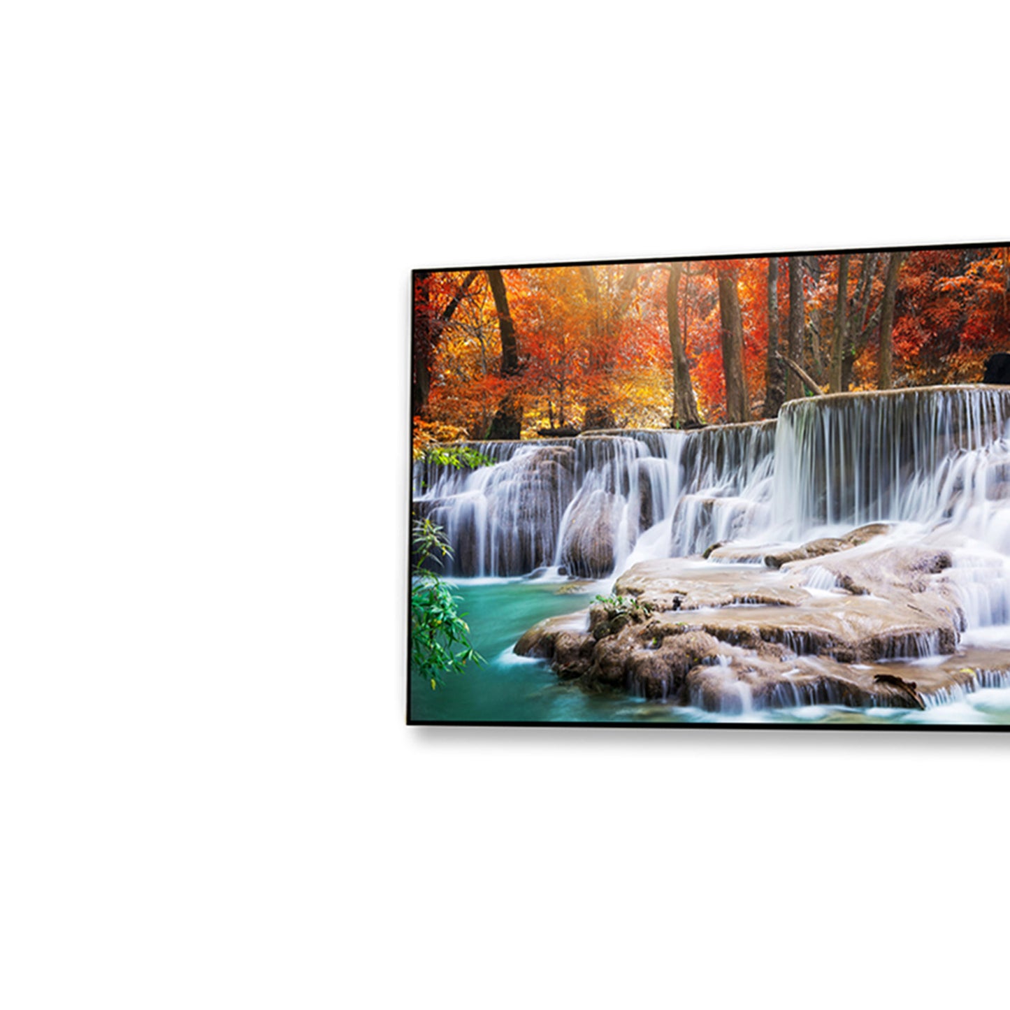 Autumn Cascade Nature's Vibrant Symphony