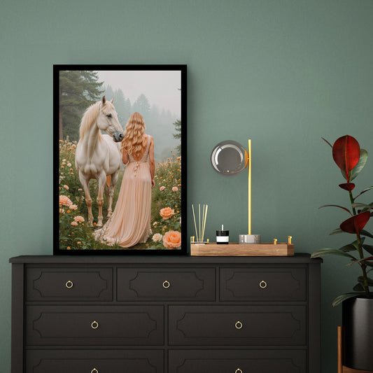 The Forest’s Embrace Wall Painting