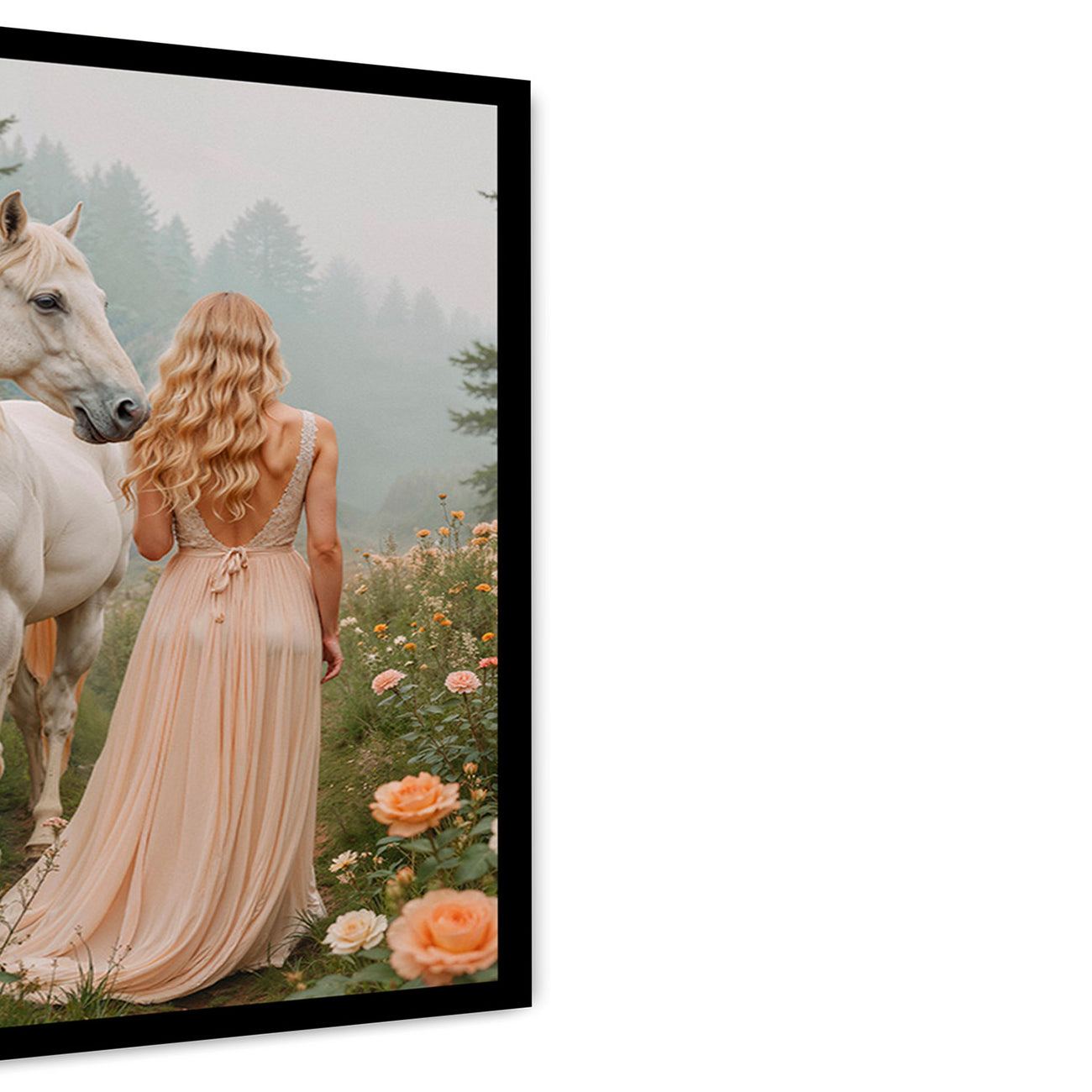 The Forest’s Embrace Wall Painting