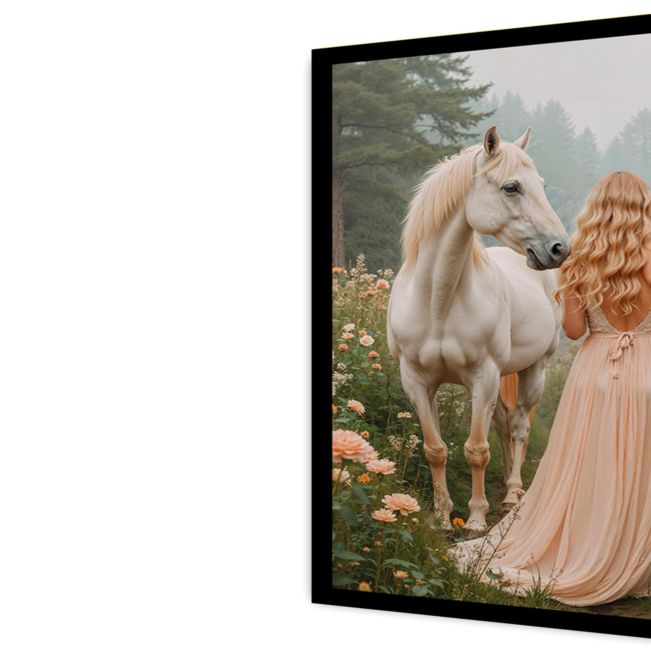 The Forest’s Embrace Wall Painting