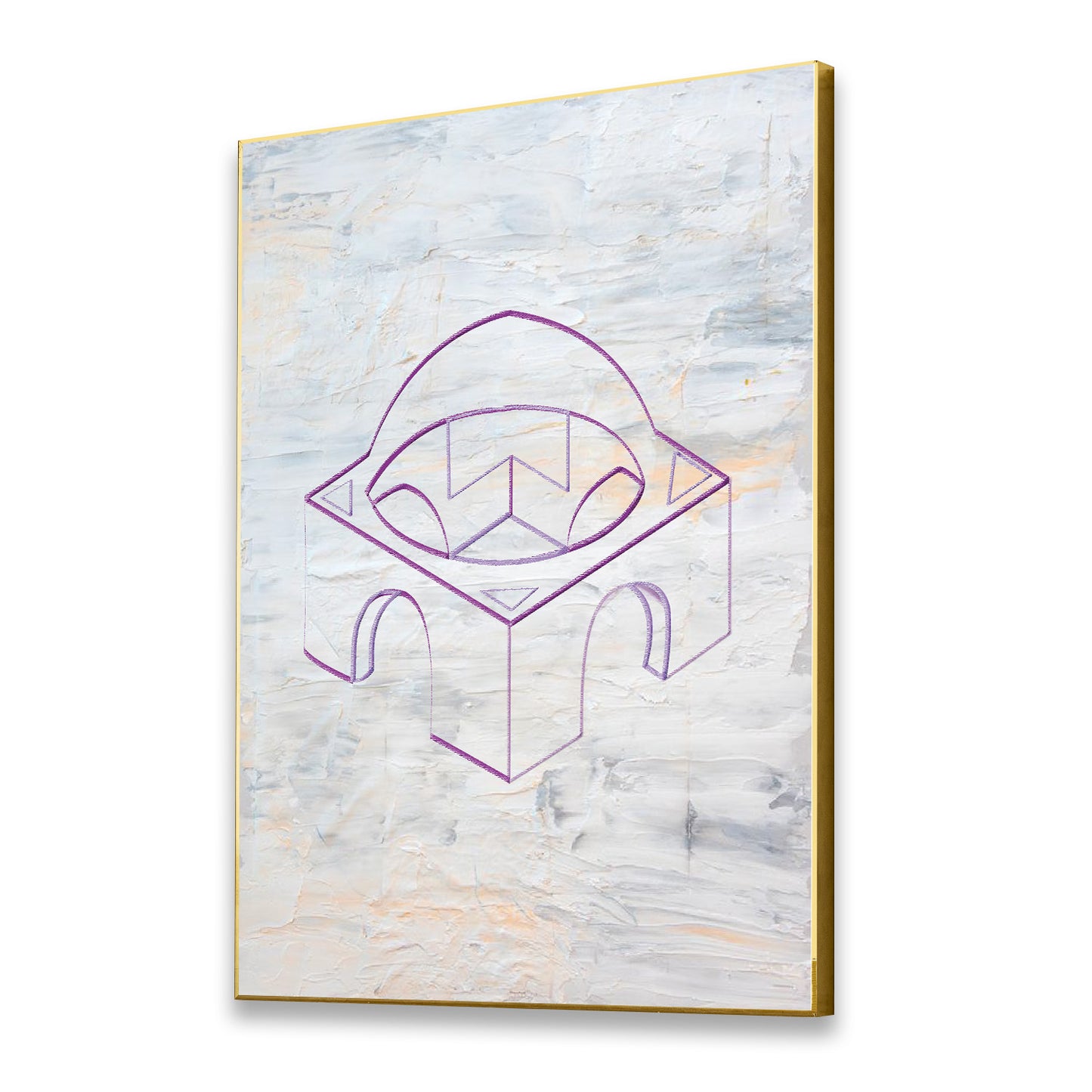Islamic Tomb Wall Painting Canvas