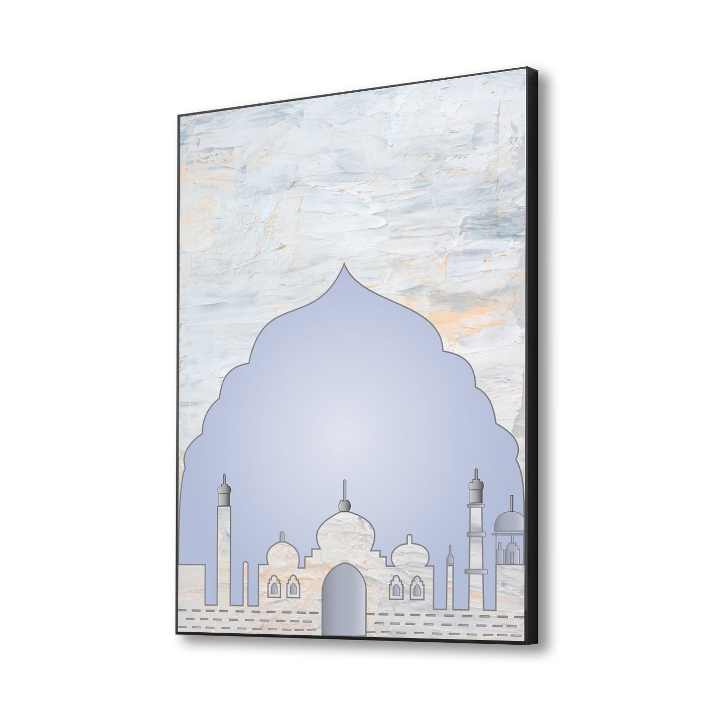 Stunning Islamic Tomb Wall Painting