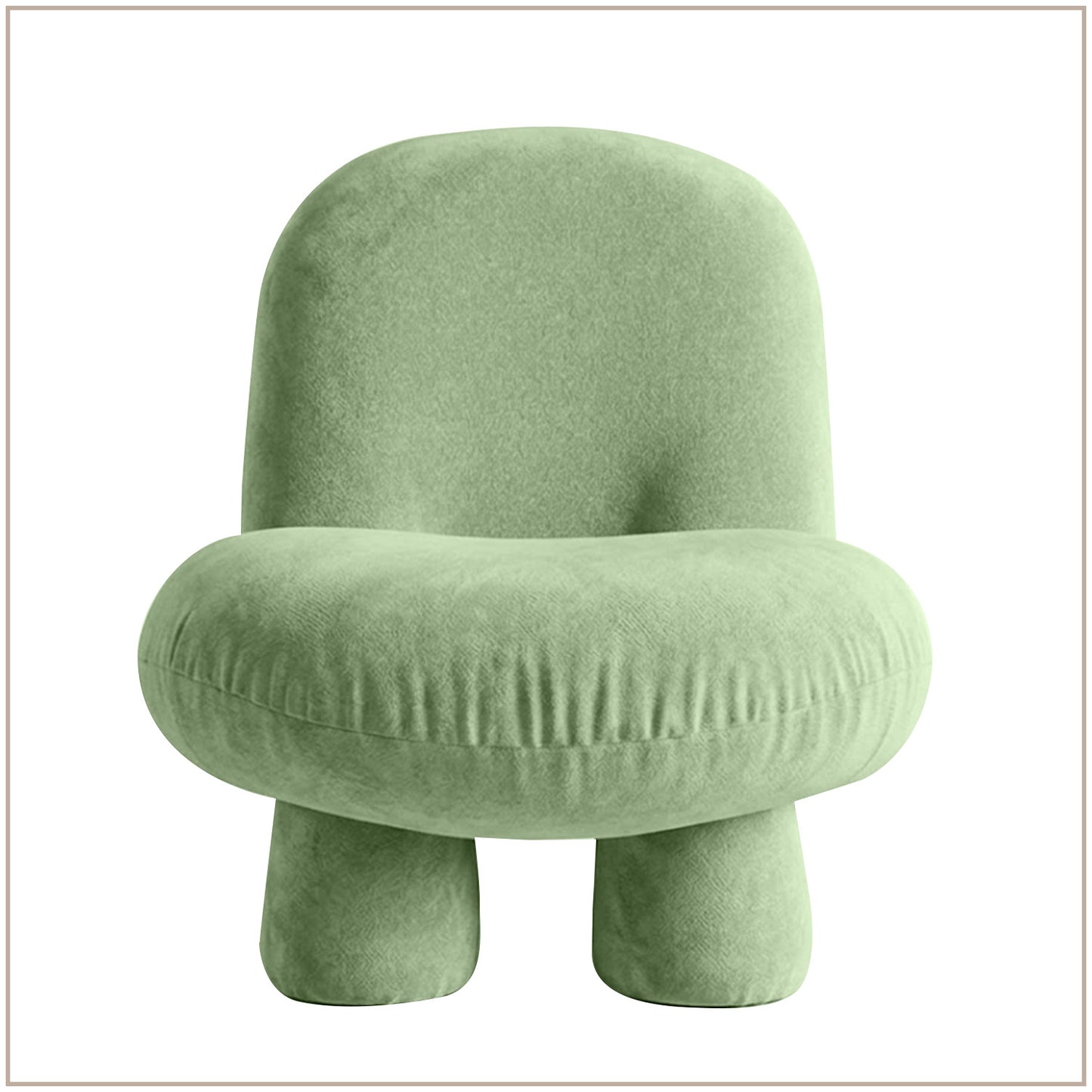 Emerald Green Mini Velvet Kids Accent Chair | Nestroots