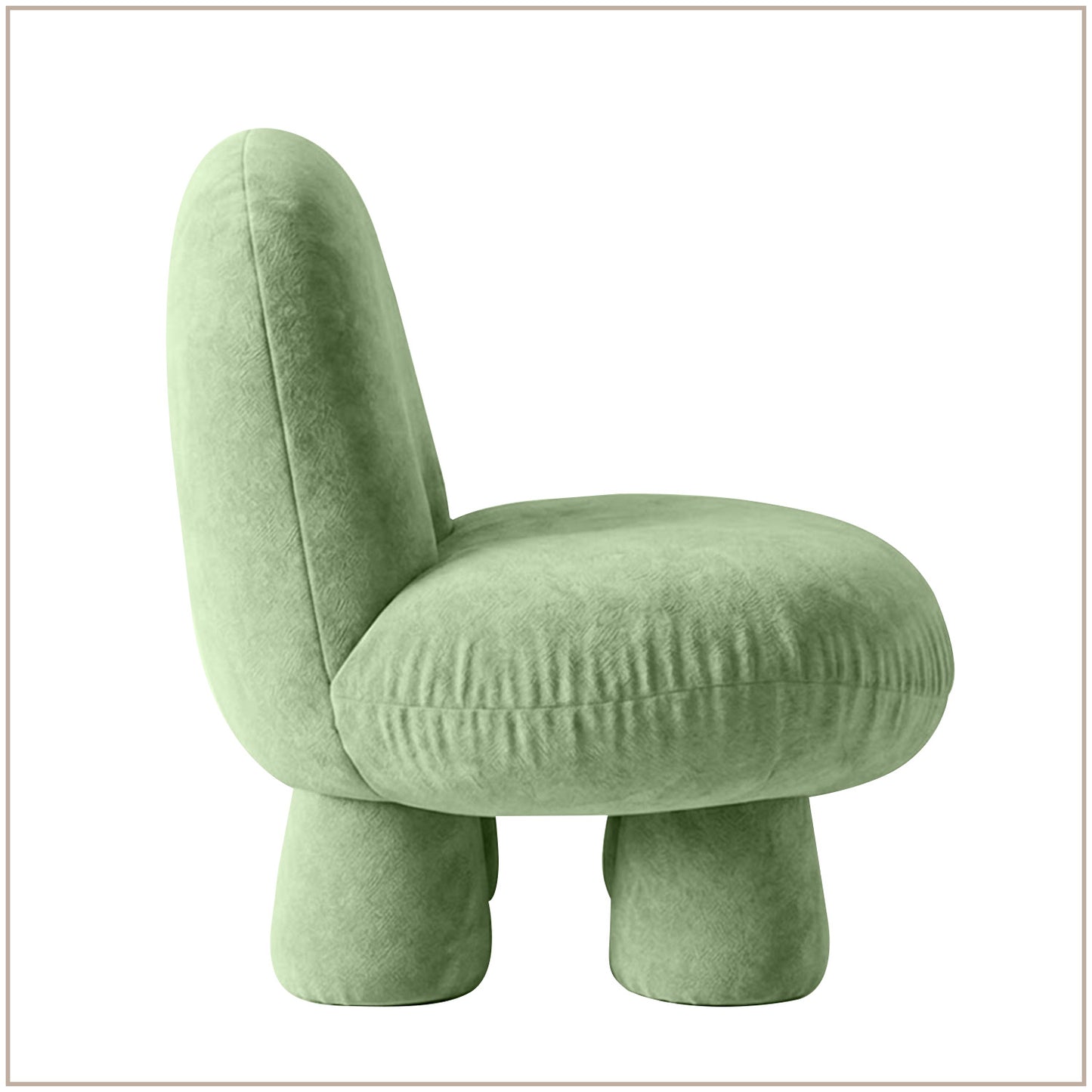 Emerald Green Mini Velvet Kids Accent Chair | Nestroots