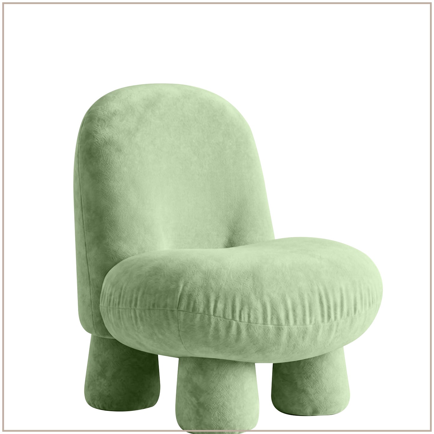 Emerald Green Mini Velvet Kids Accent Chair | Nestroots