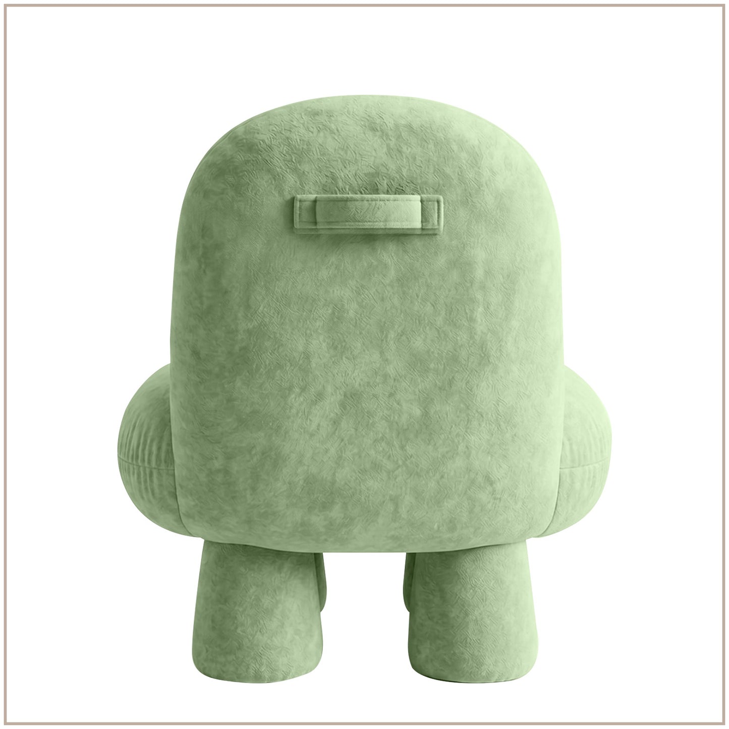 Emerald Green Mini Velvet Kids Accent Chair | Nestroots