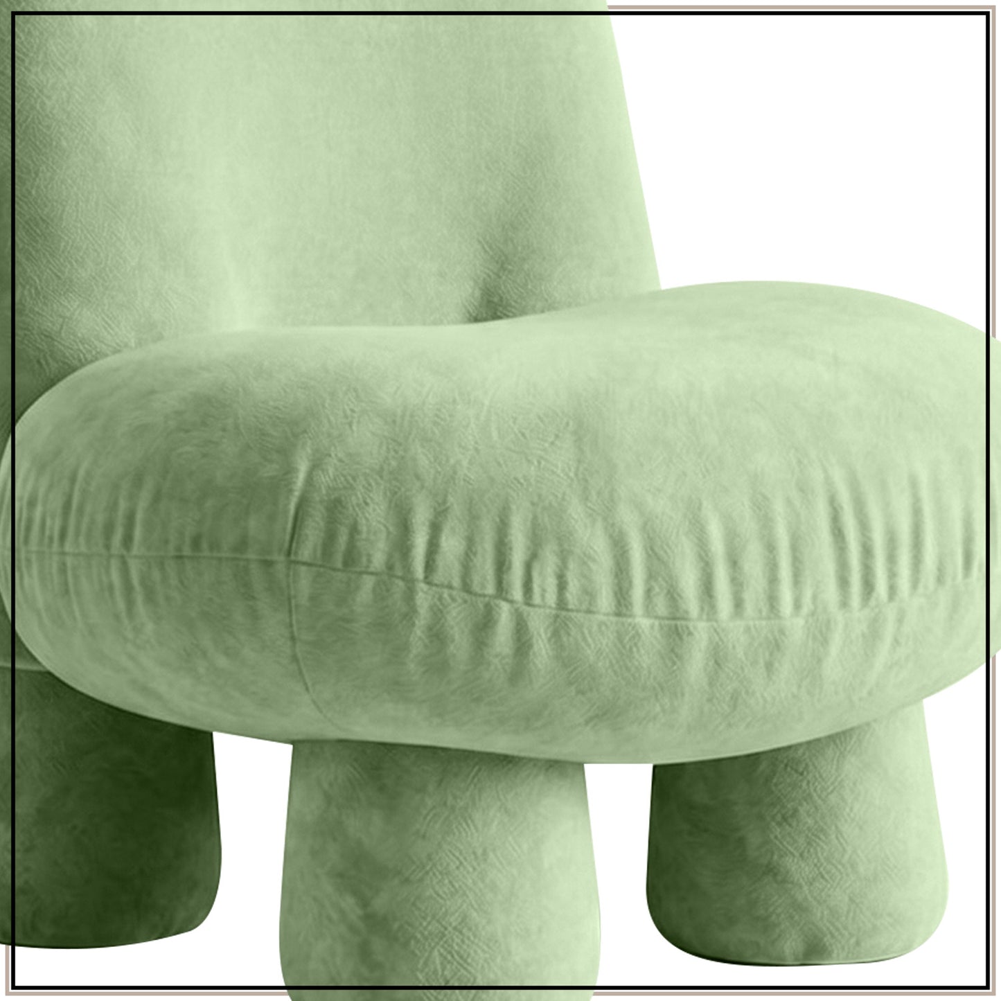 Emerald Green Mini Velvet Kids Accent Chair | Nestroots