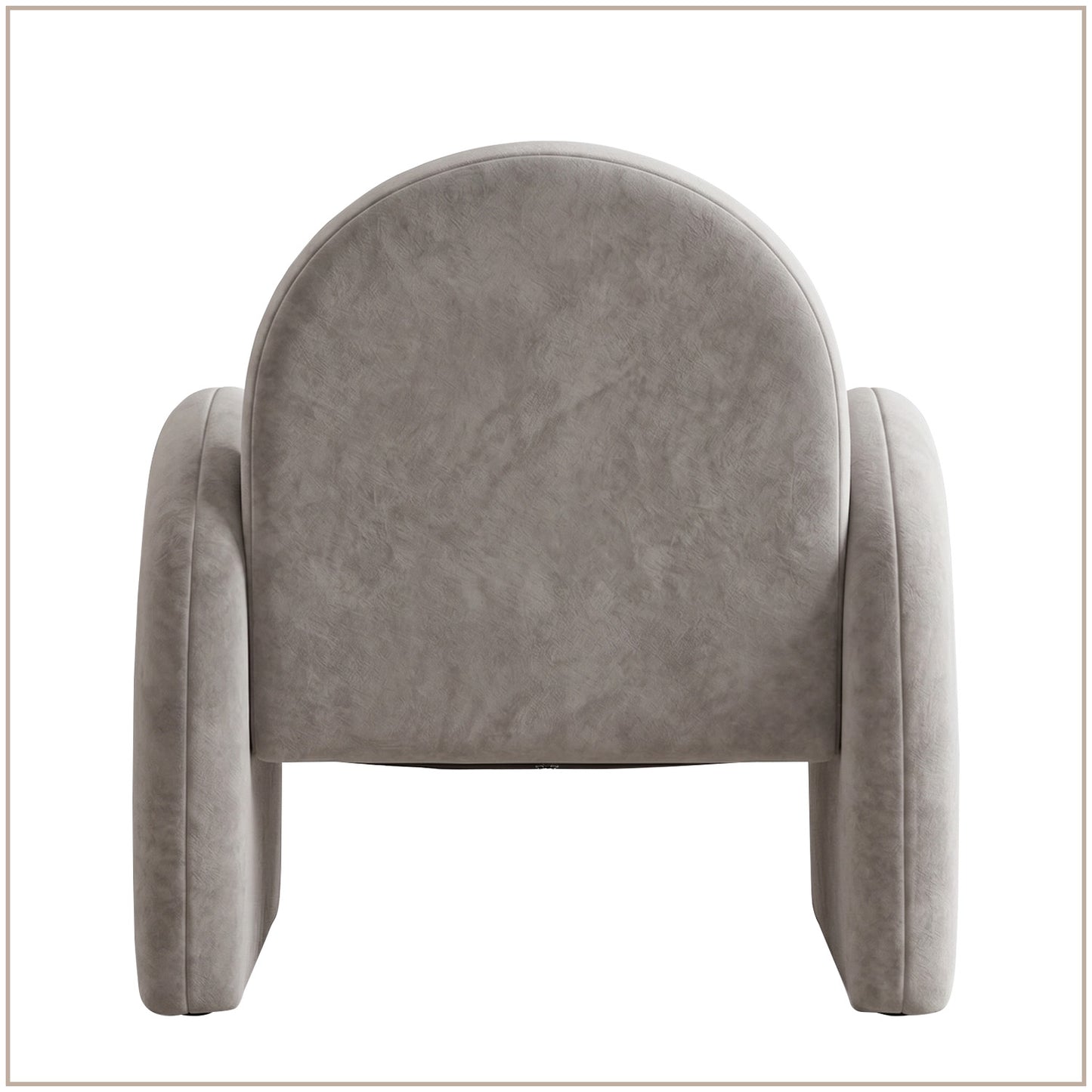 Rainbow Arch Faux Fur Kids Lounge Chair | Nestroots