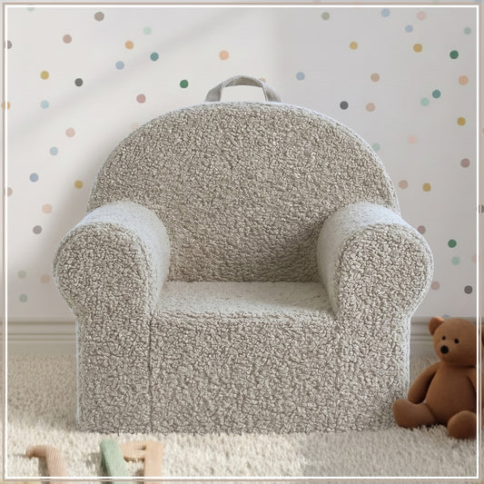 Quilted Cotton Quilted Corduroy Kids Lounge Chair | Nestroots