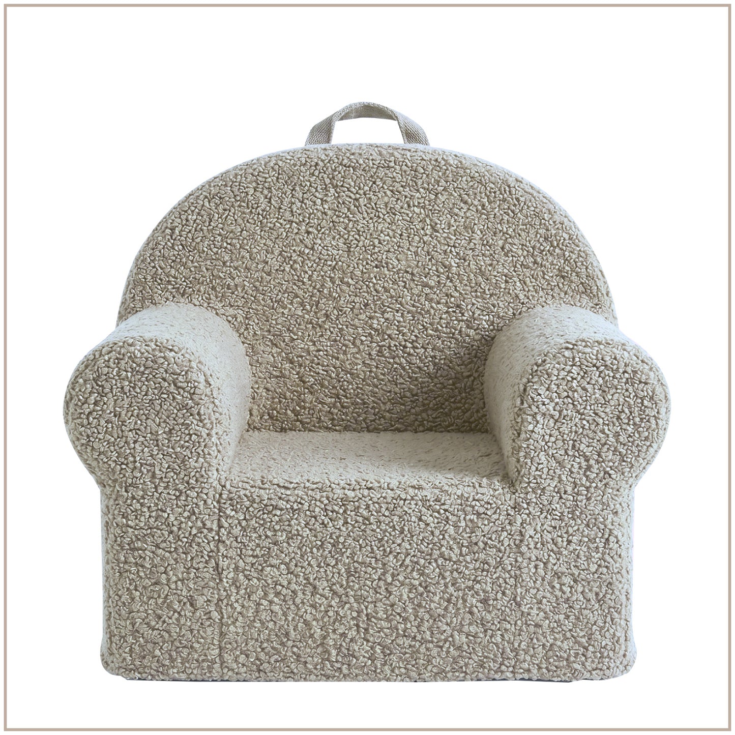 Quilted Cotton Quilted Corduroy Kids Lounge Chair | Nestroots