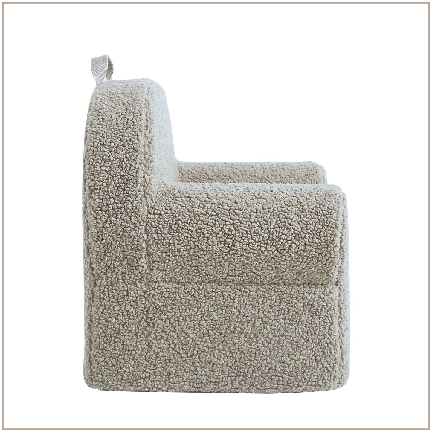 Quilted Cotton Quilted Corduroy Kids Lounge Chair | Nestroots