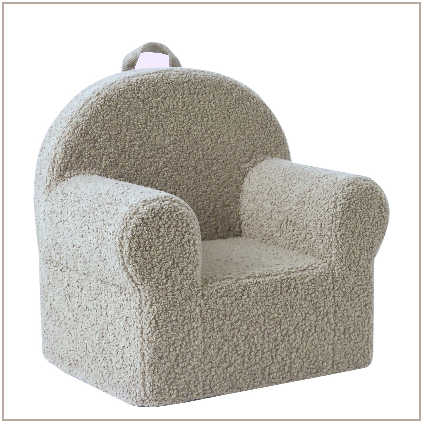 Quilted Cotton Quilted Corduroy Kids Lounge Chair | Nestroots