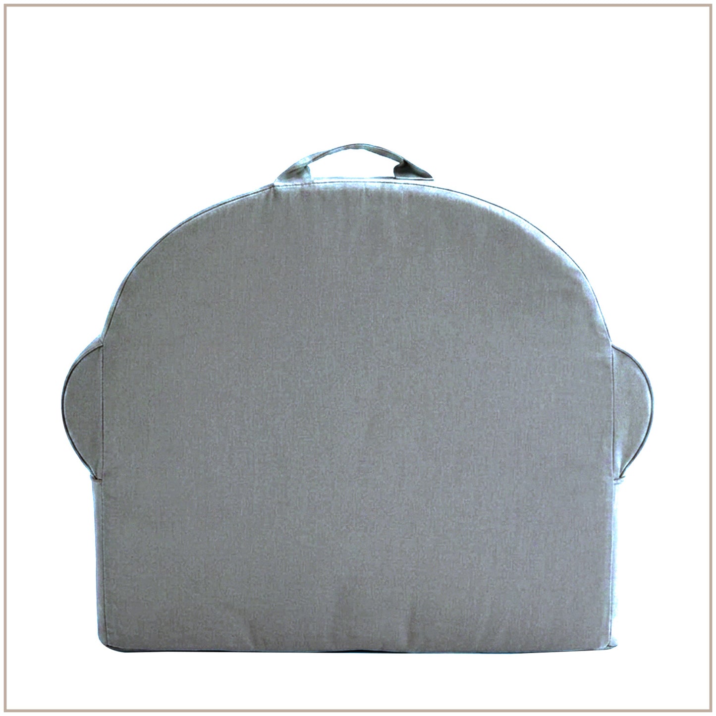 Navy Blue Snuggle Cotton Kids Lounge Chair | Nestroots