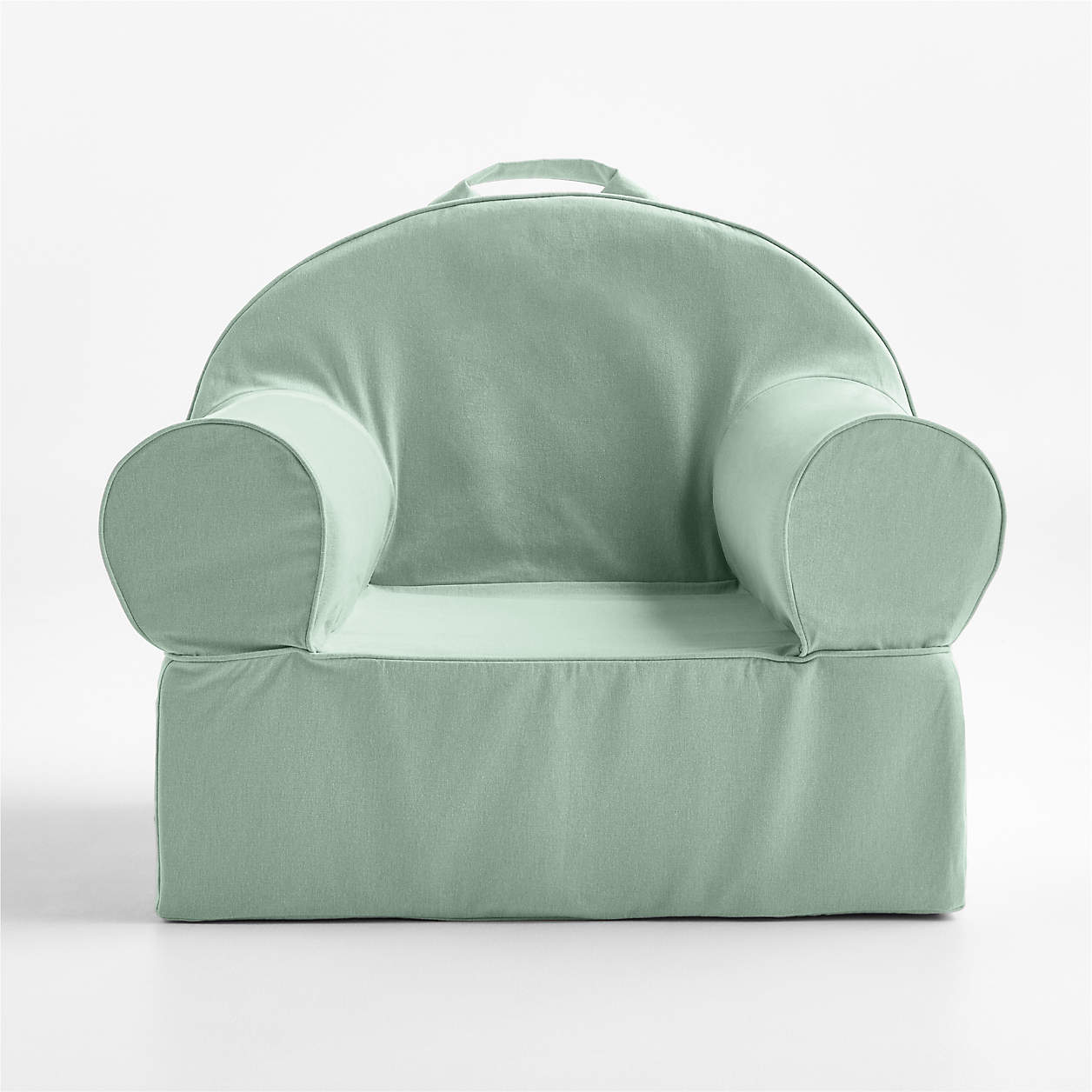 Mint Green Snuggle Cotton Kids Lounge Chair