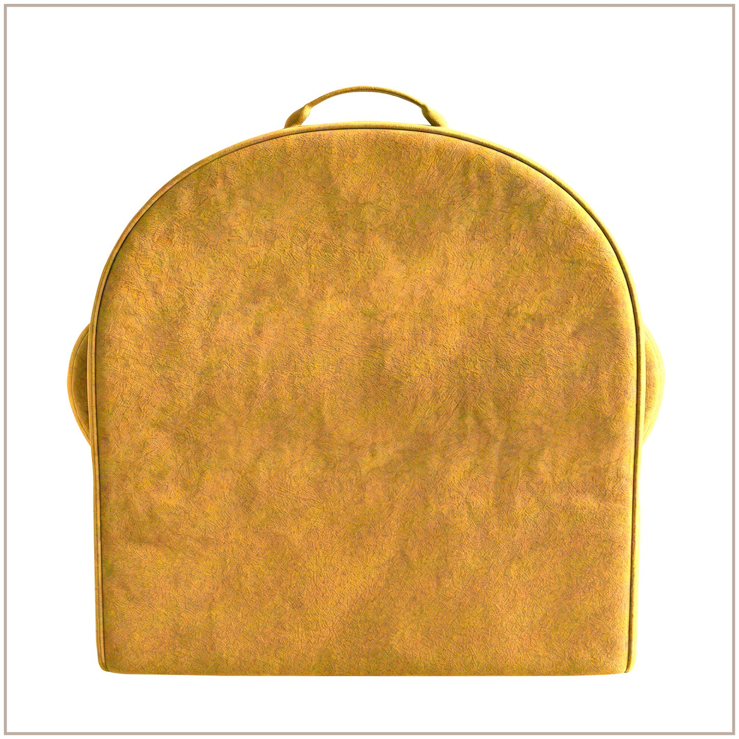 Mustard Yellow Snuggle Cotton Kids Lounge Chair | Nestroots