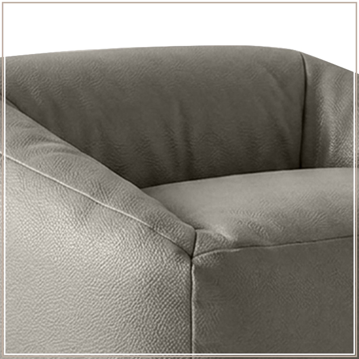 Ash Grey Cloud Velvet Corduroy Kids Sofa Chair | Nestroots