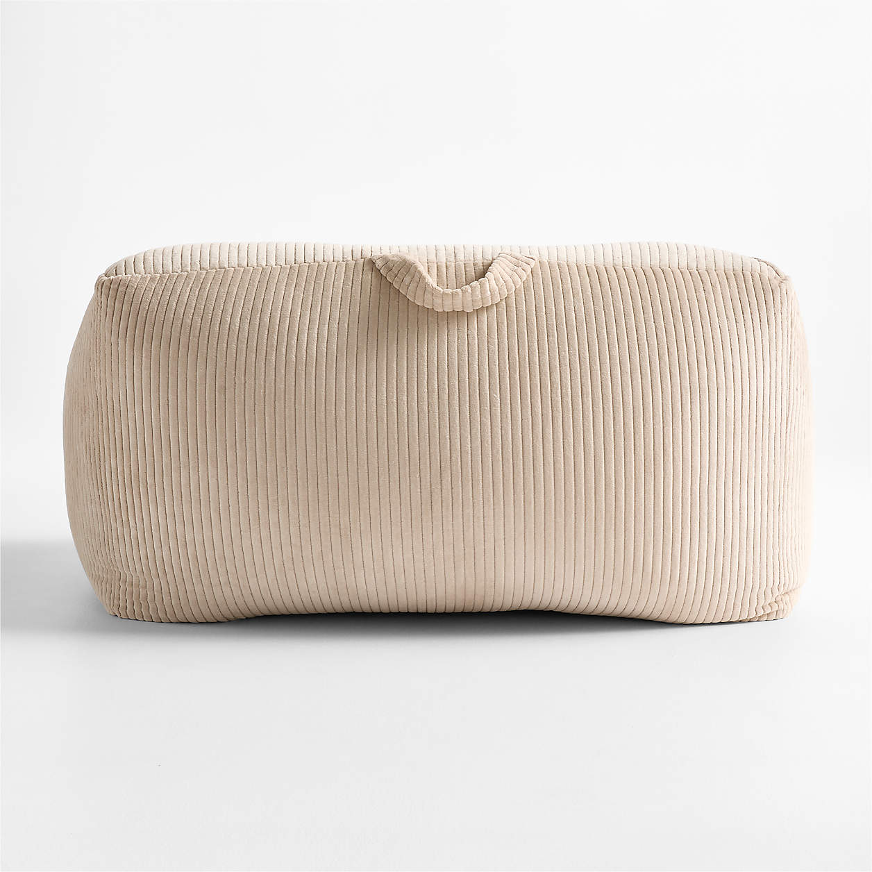 Beige Corduroy Velvet Corduroy Kids Sofa Chair