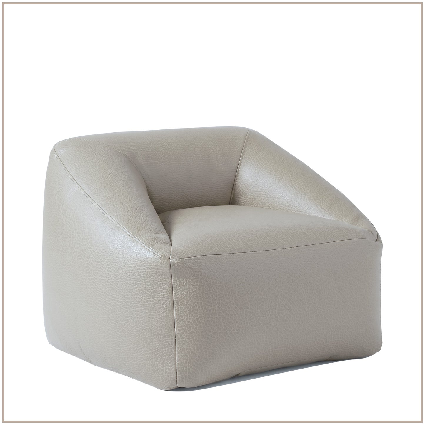 Sand Beige Corduroy Cotton Boucle Kids Sofa Chair | Nestroots