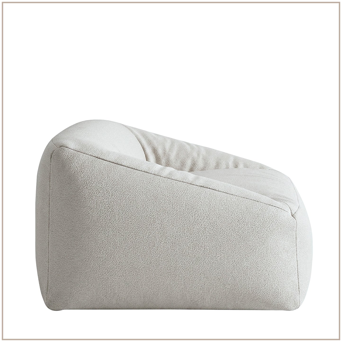 Soft Cream Cloud Velvet Corduroy Kids Sofa Chair | Nestroots