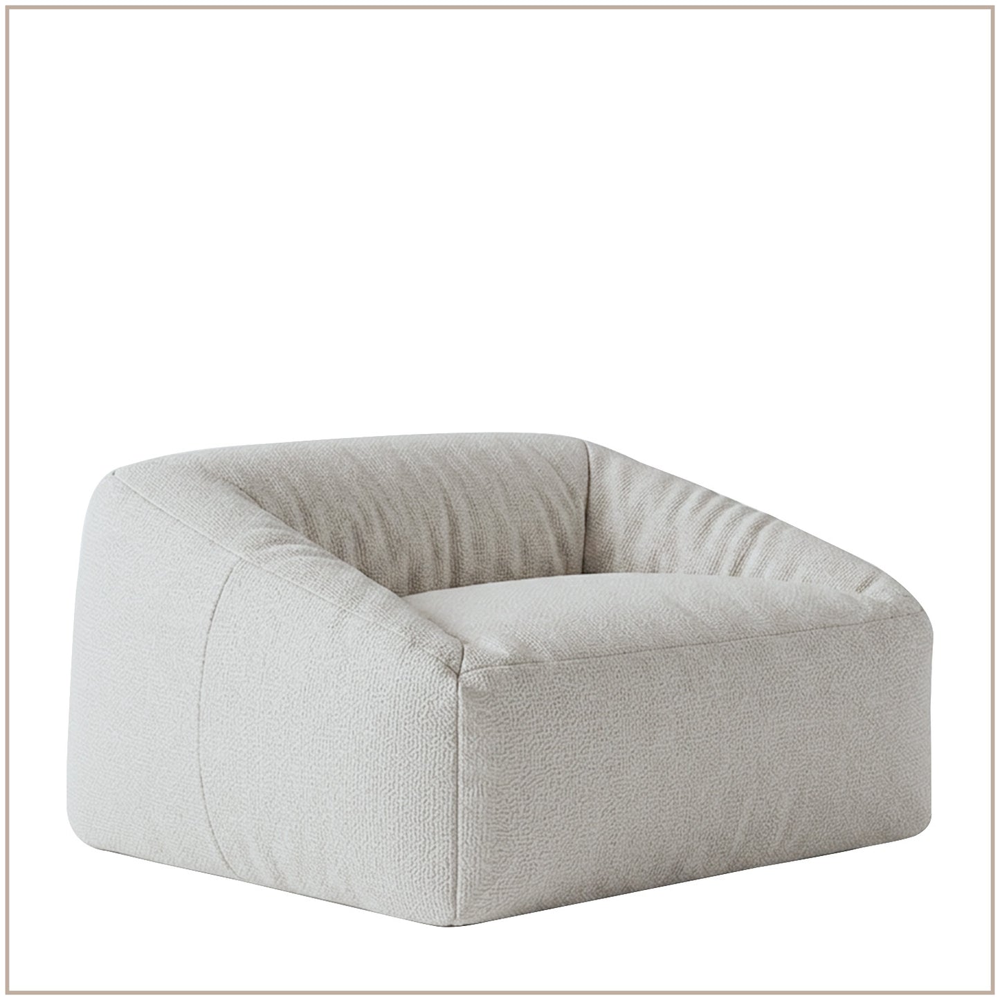 Soft Cream Cloud Velvet Corduroy Kids Sofa Chair | Nestroots