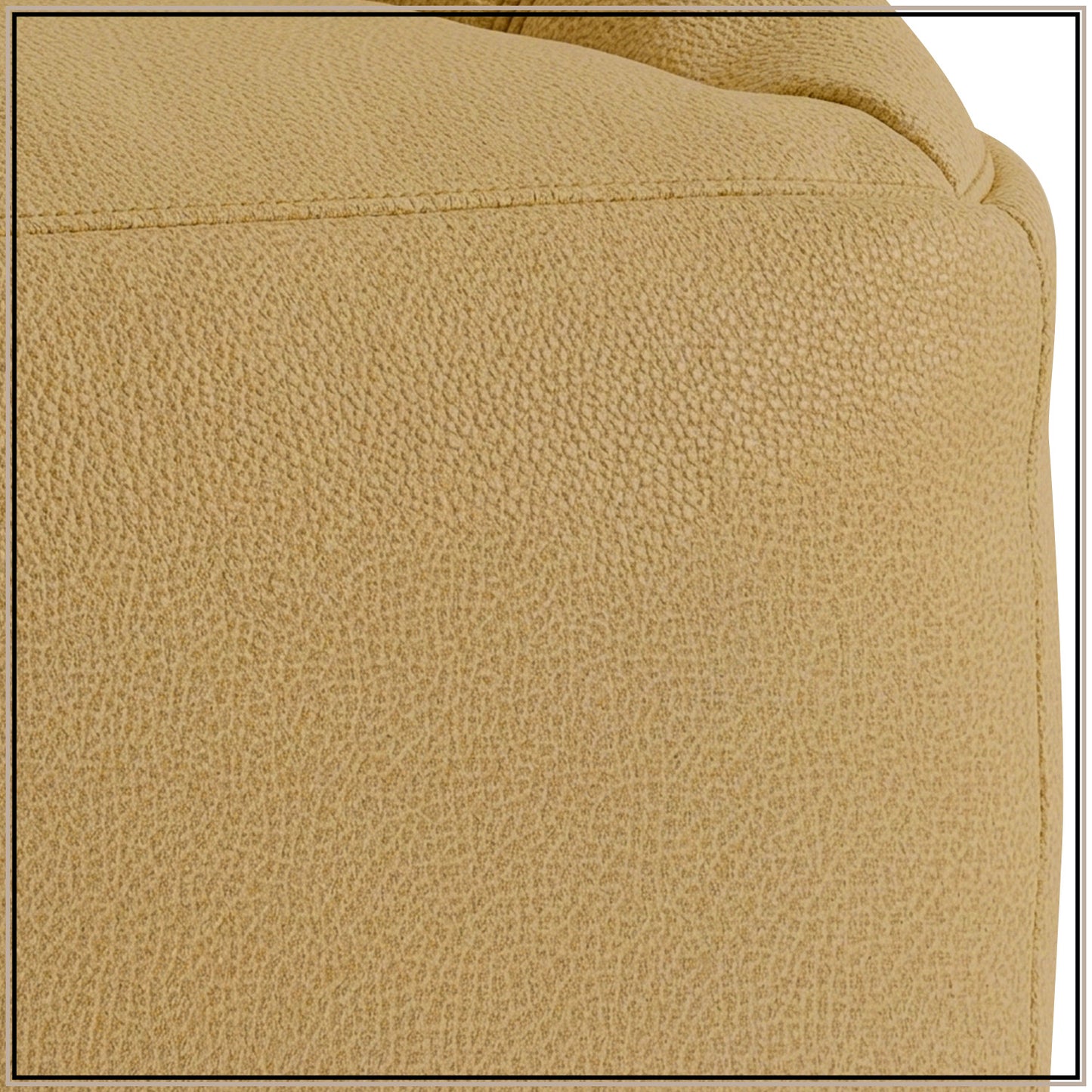 Mustard Puff Velvet Corduroy Kids Lounge Chair | Nestroots