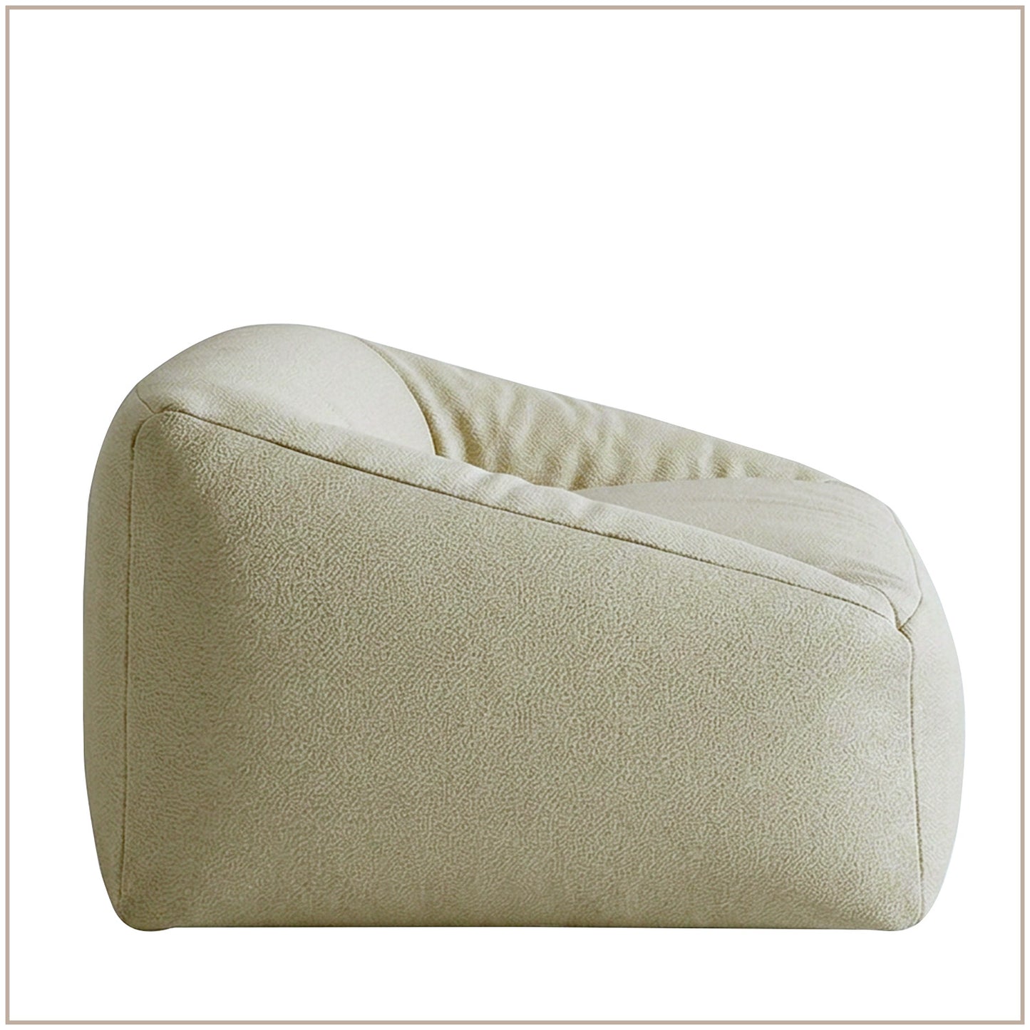Sage Puff Velvet Corduroy Kids Lounge Chair | Nestroots