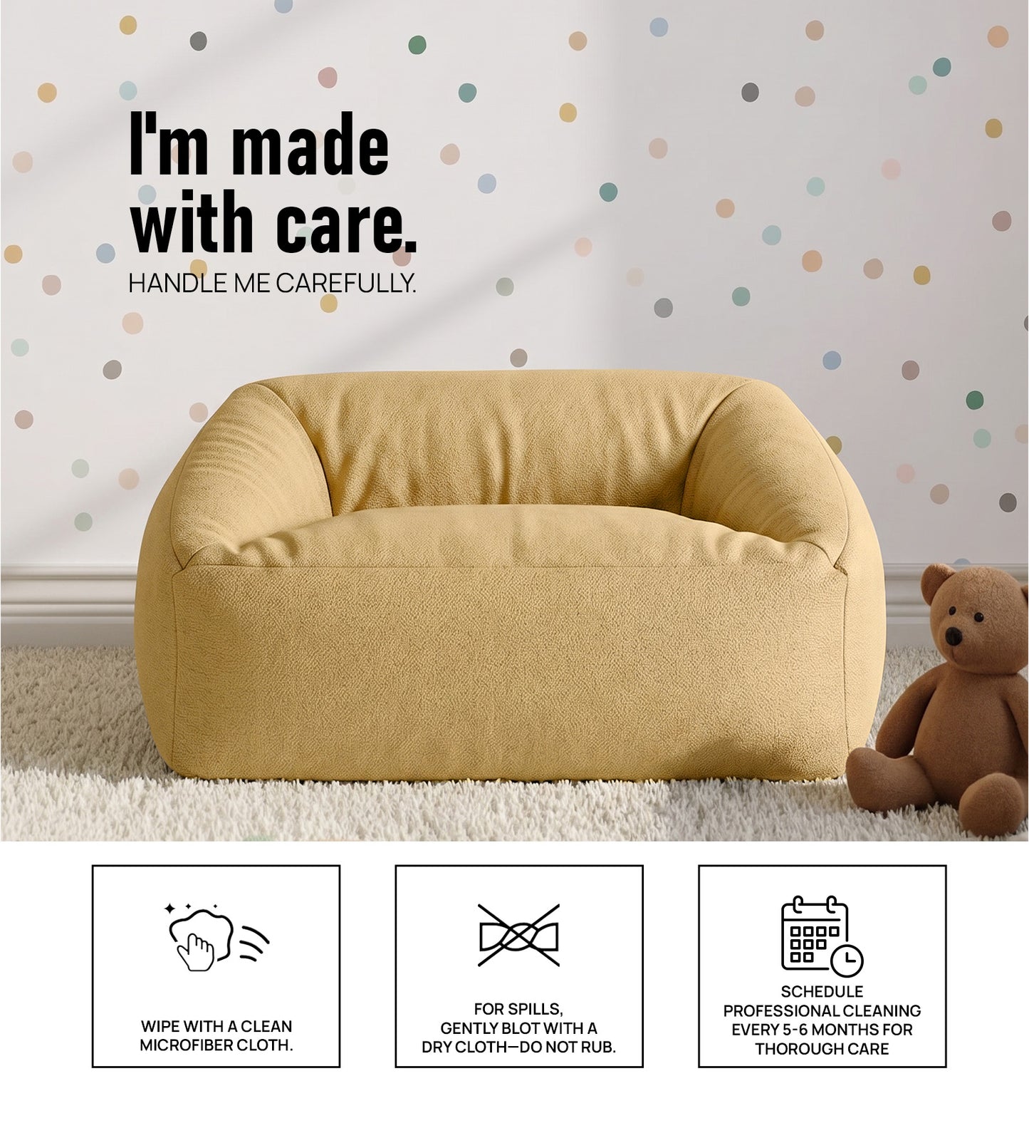 Charcoal Corduroy Velvet Corduroy Kids Sofa Chair | Nestroots