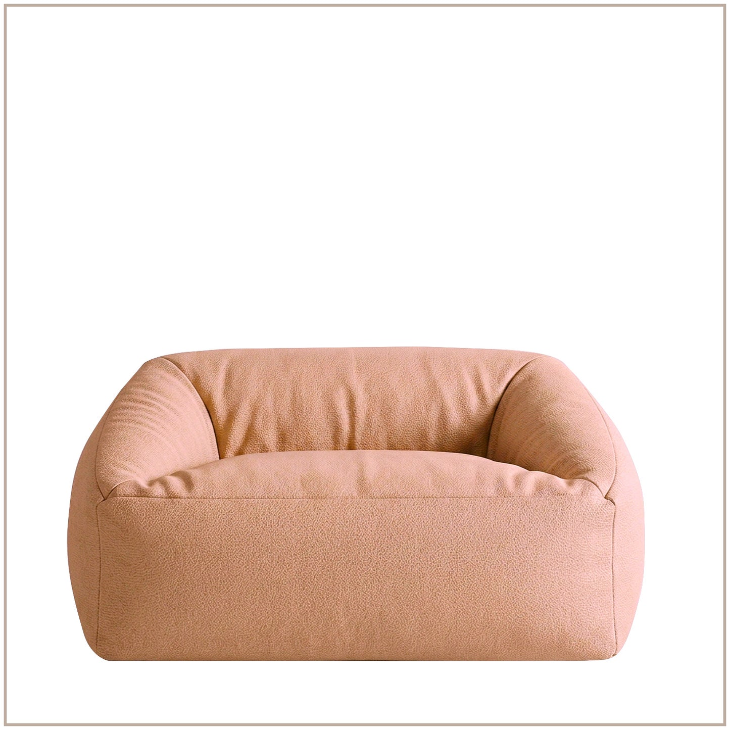 Blush Corduroy Velvet Corduroy Kids Sofa Chair | Nestroots