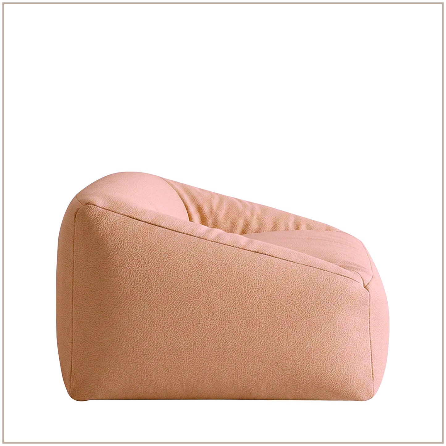 Blush Corduroy Velvet Corduroy Kids Sofa Chair | Nestroots