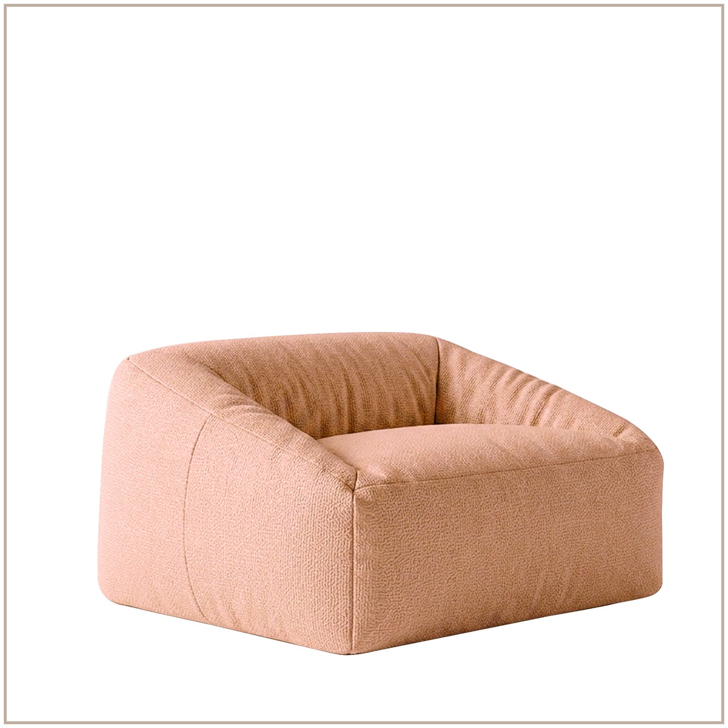 Blush Corduroy Velvet Corduroy Kids Sofa Chair | Nestroots