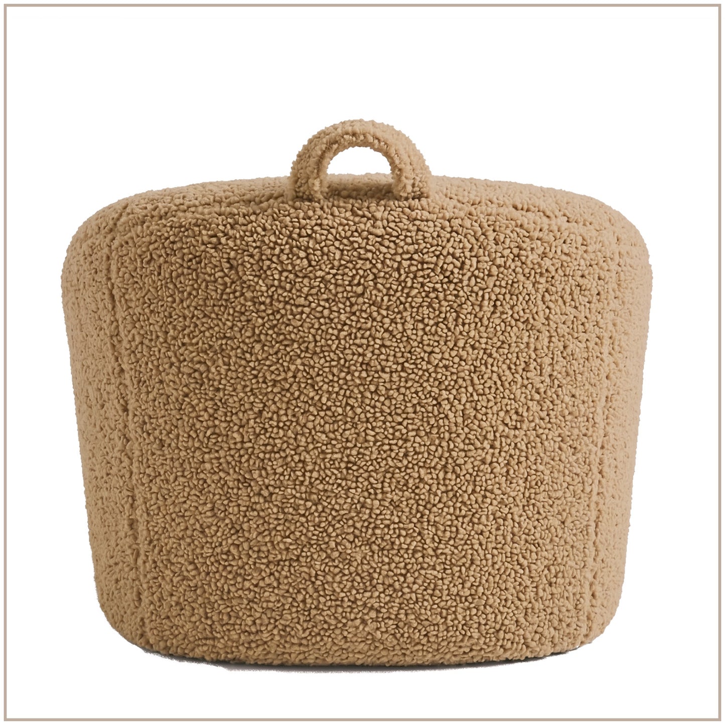 Caramel Teddy Mangolian Faux Fur Kids Sofa Chair | Nestroots
