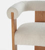 Toervyn Sculpt Arm IvoryBoucle Lounge Chair