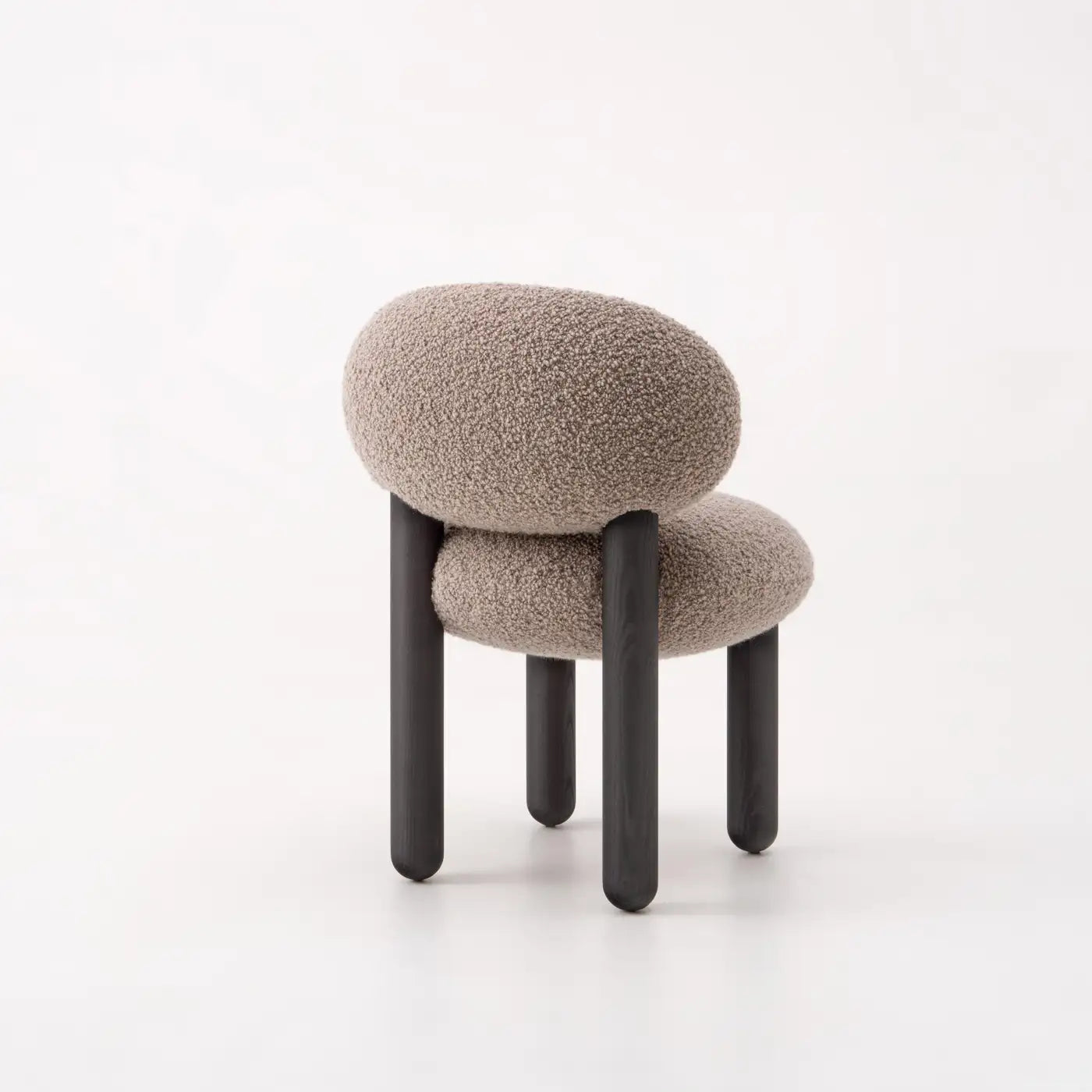 Boevian Bubble Beige Boucle Lounge Chair