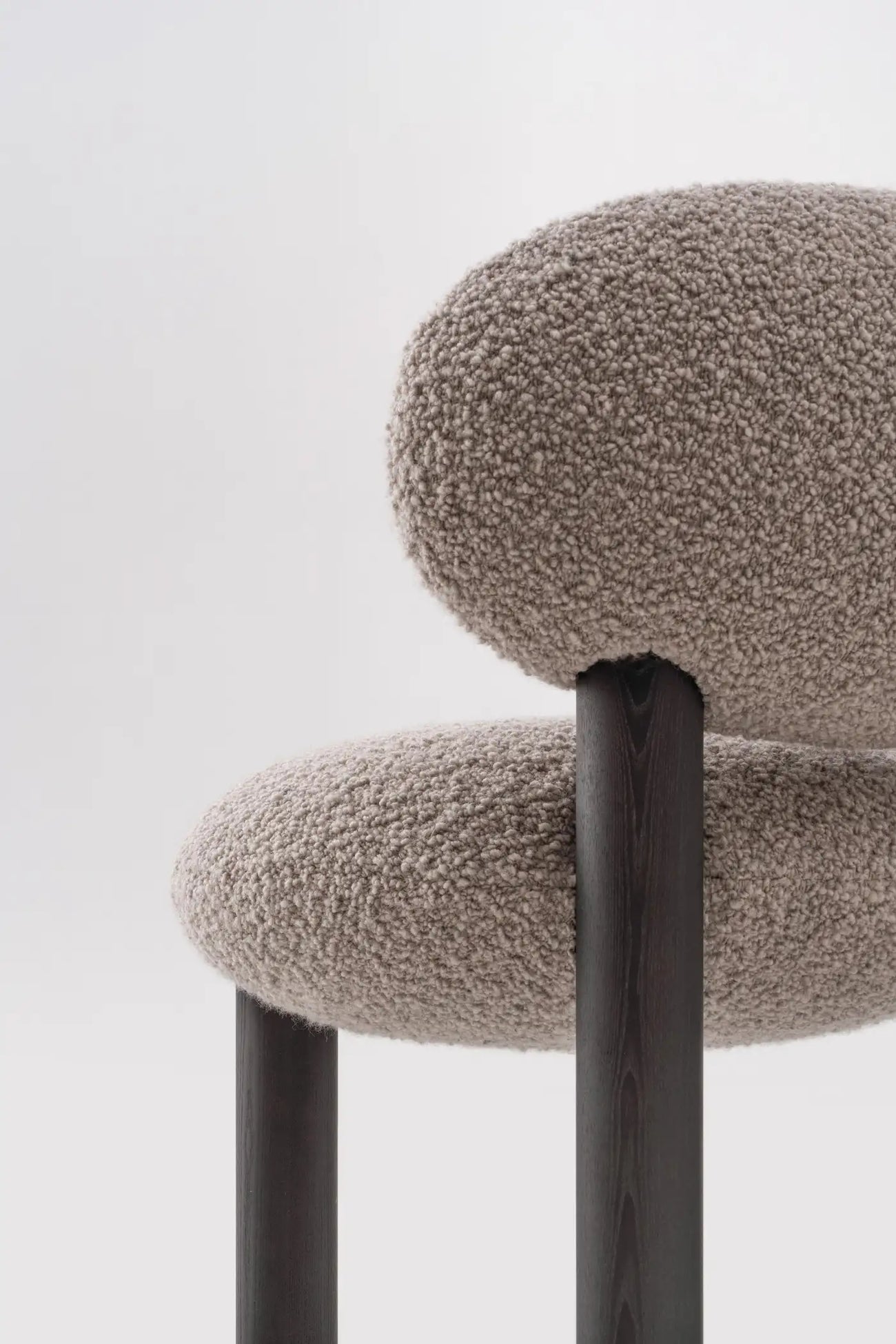 Boevian Bubble Beige Boucle Lounge Chair
