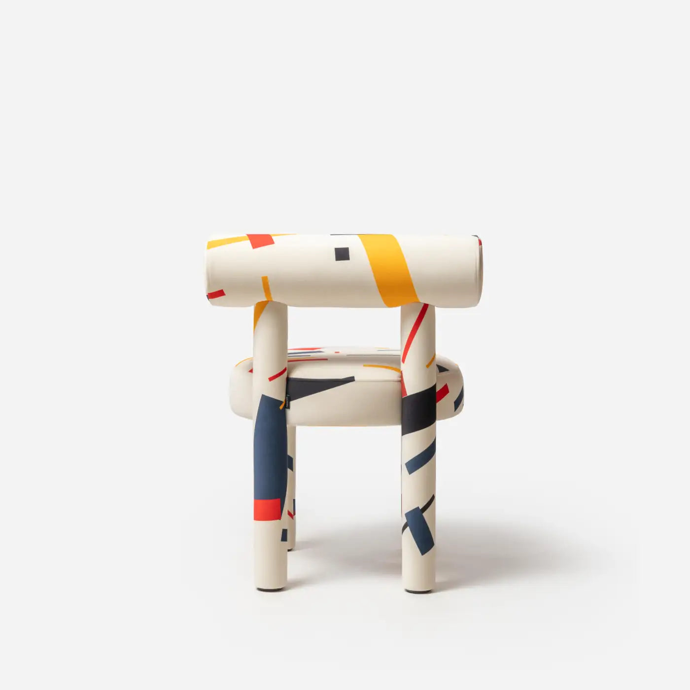 Piectro Play Multicolor Print Velvet Lounge Chair