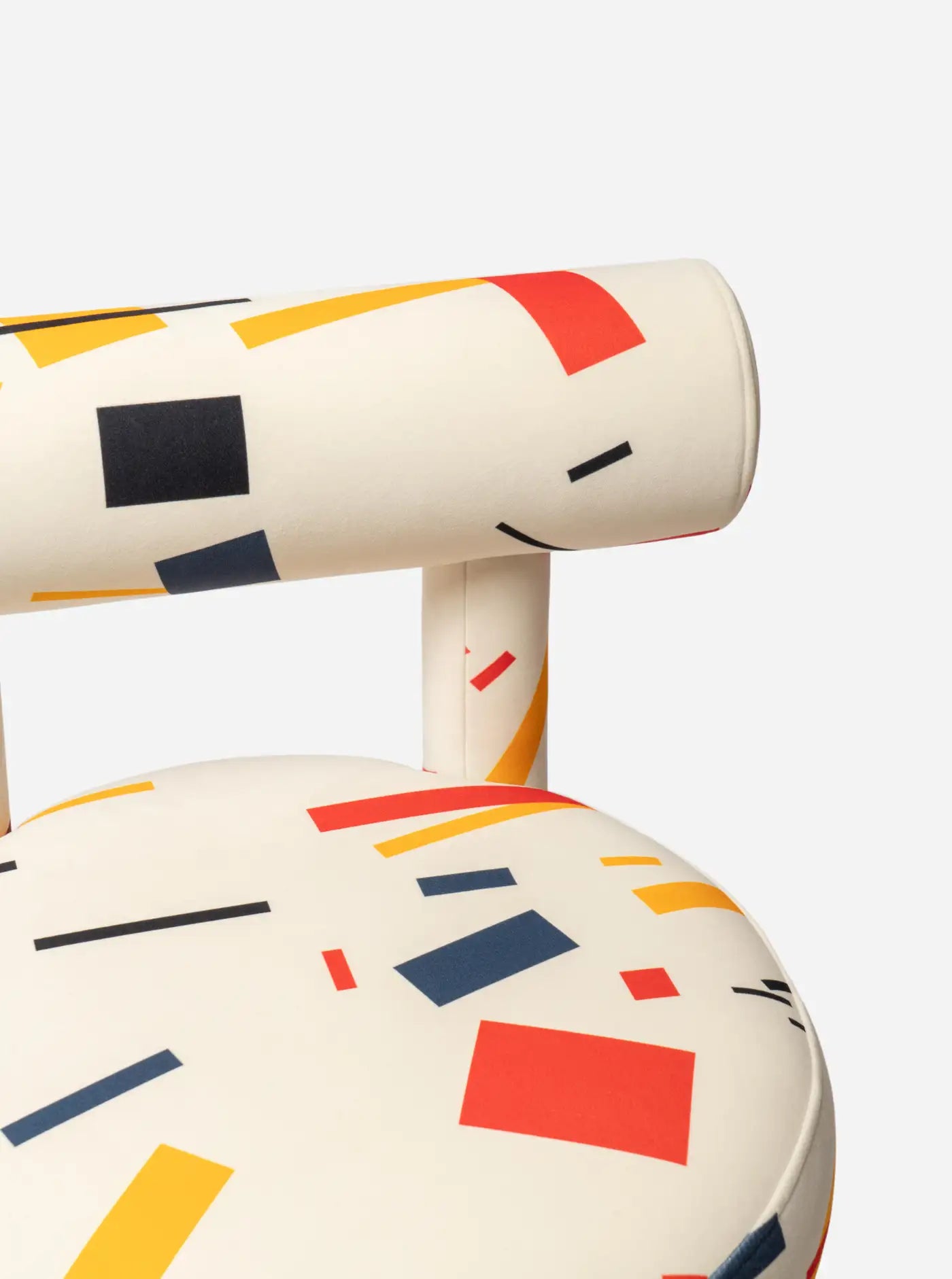 Piectro Play Multicolor Print Velvet Lounge Chair