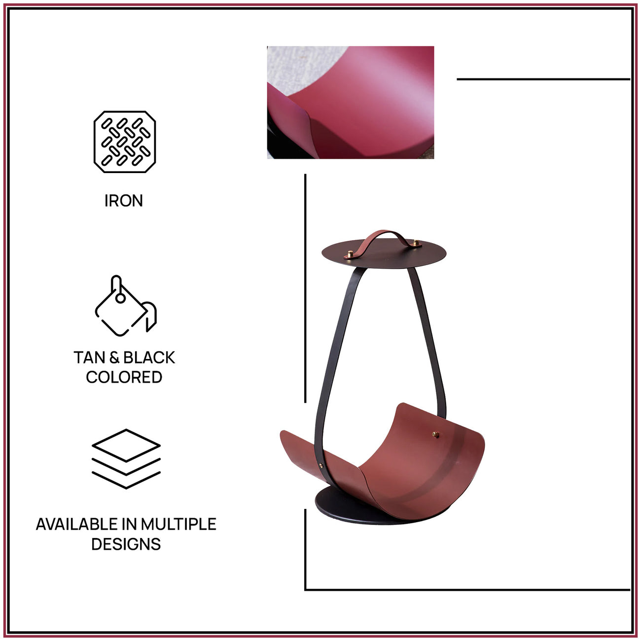 Sculptural Side Stacker Side Table