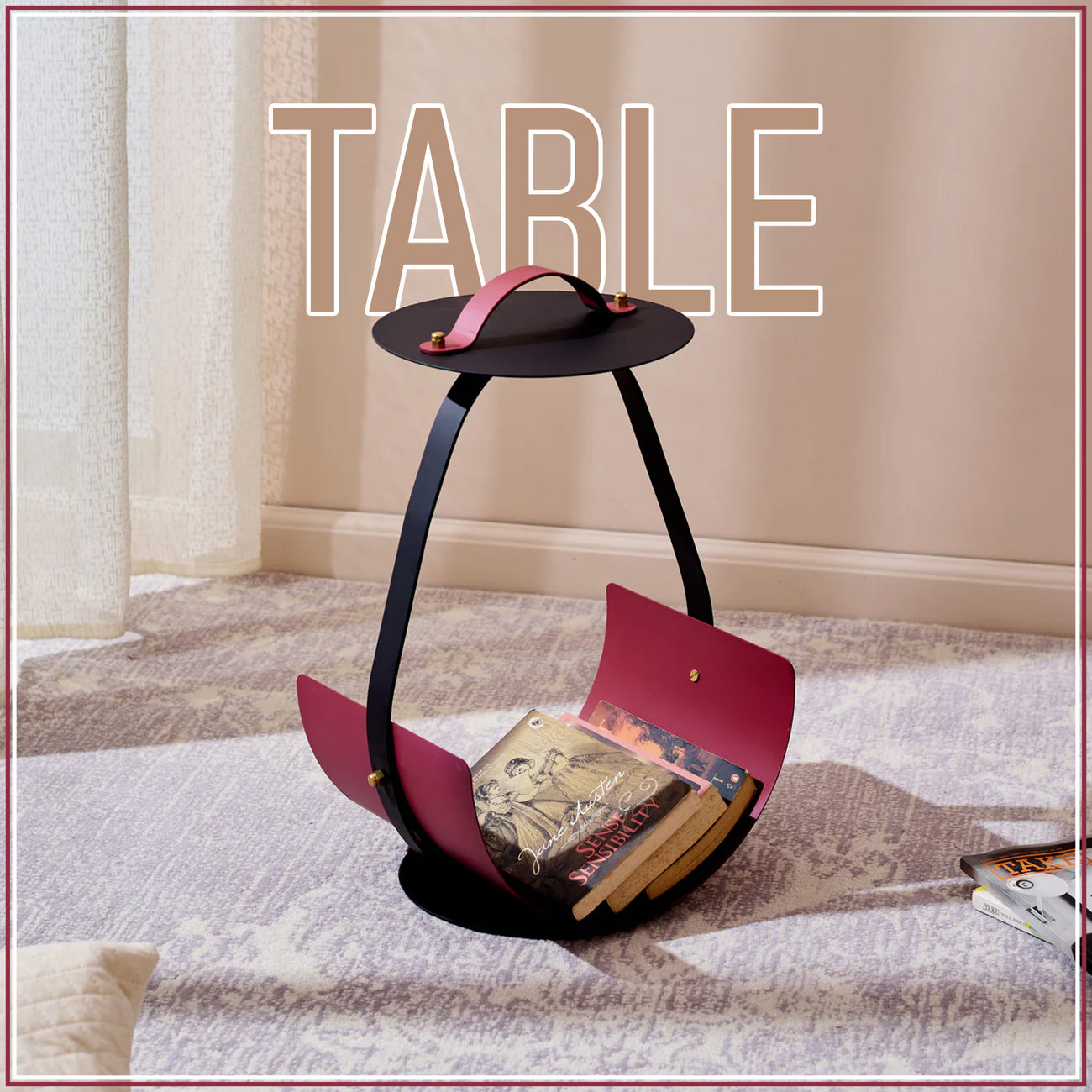 Sculptural Side Stacker Side Table