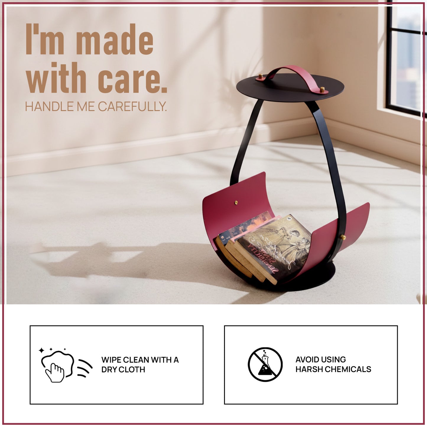 Sculptural Side Stacker Side Table