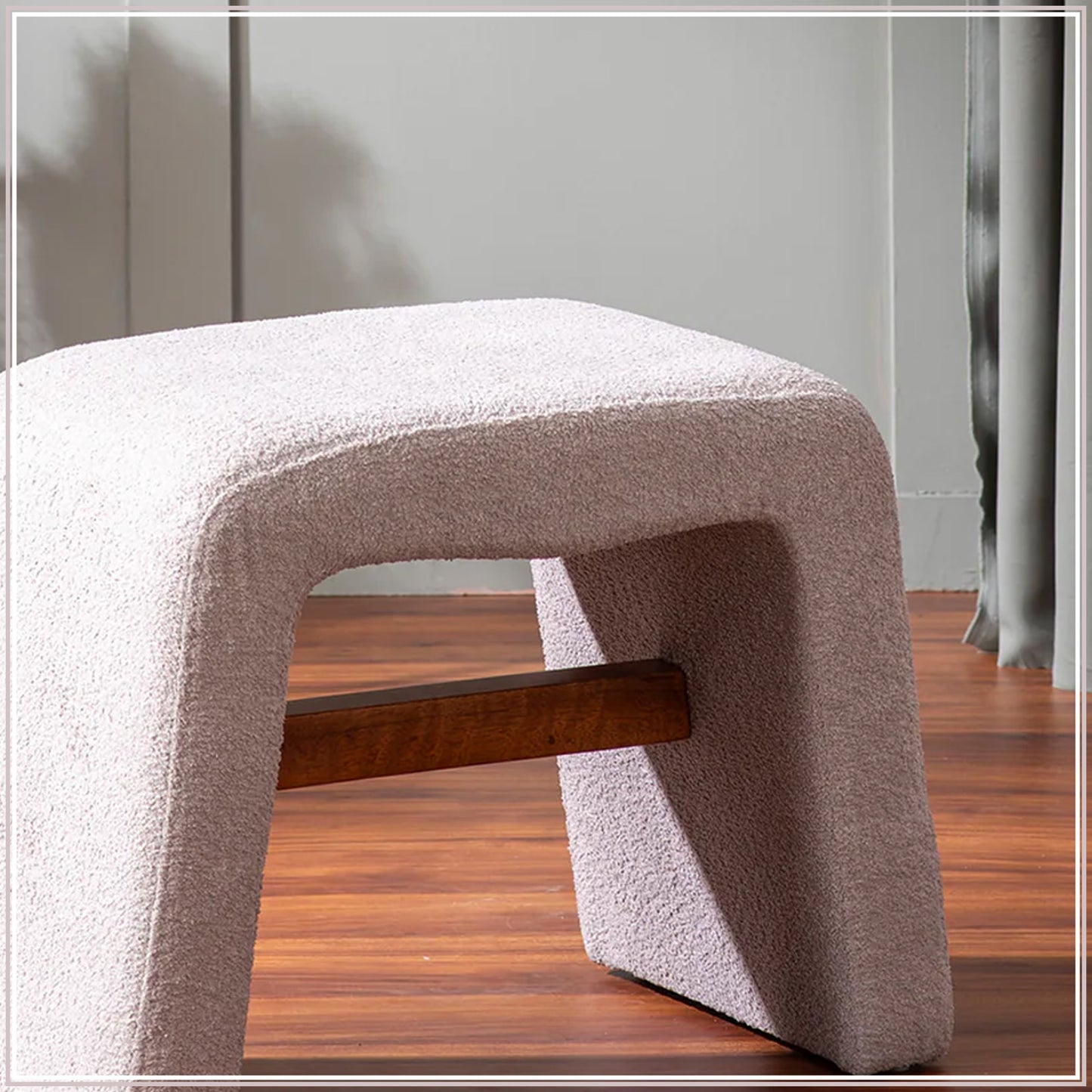 Copenhagen Beige Pouf Seating Solution