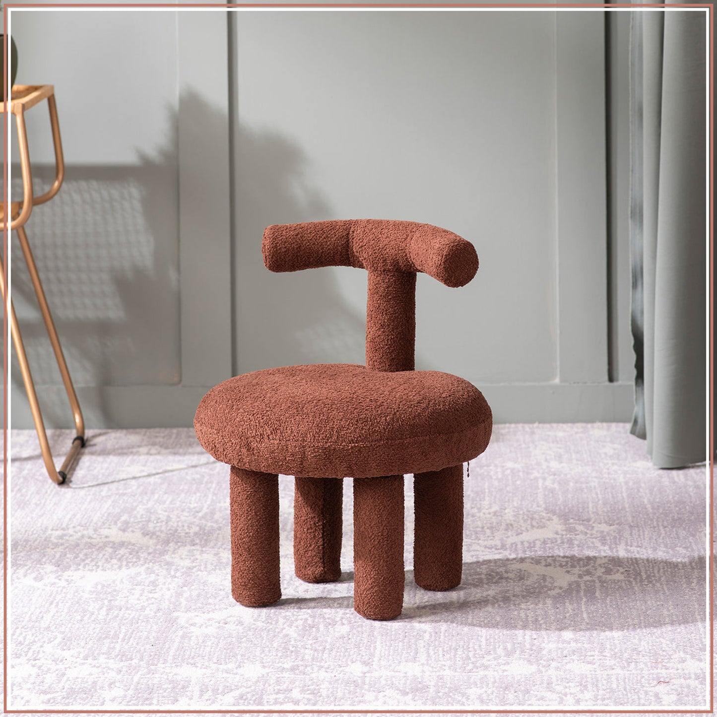 Junior Collection Brown Kids Room Chair