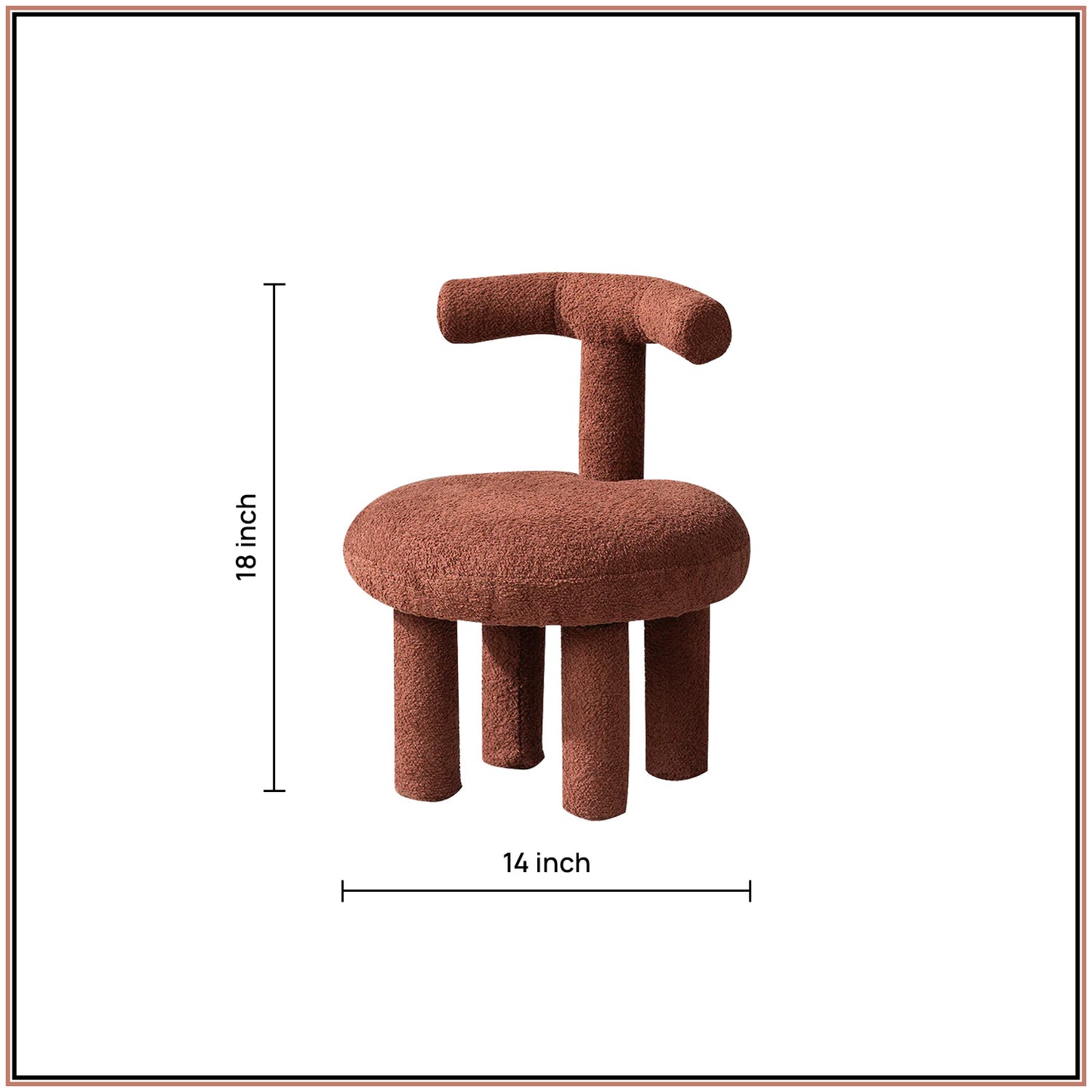 Junior Collection Brown Kids Room Chair Set Of 2