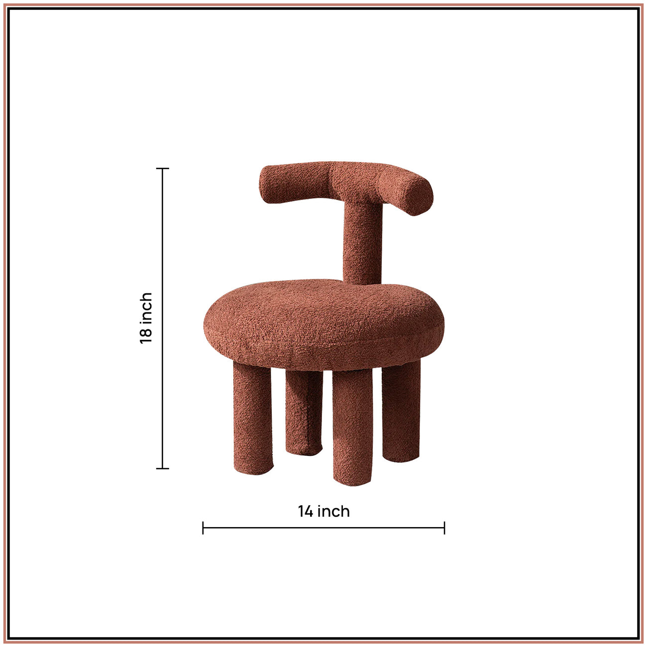 Junior Collection Brown Kids Room Chair Set Of 2