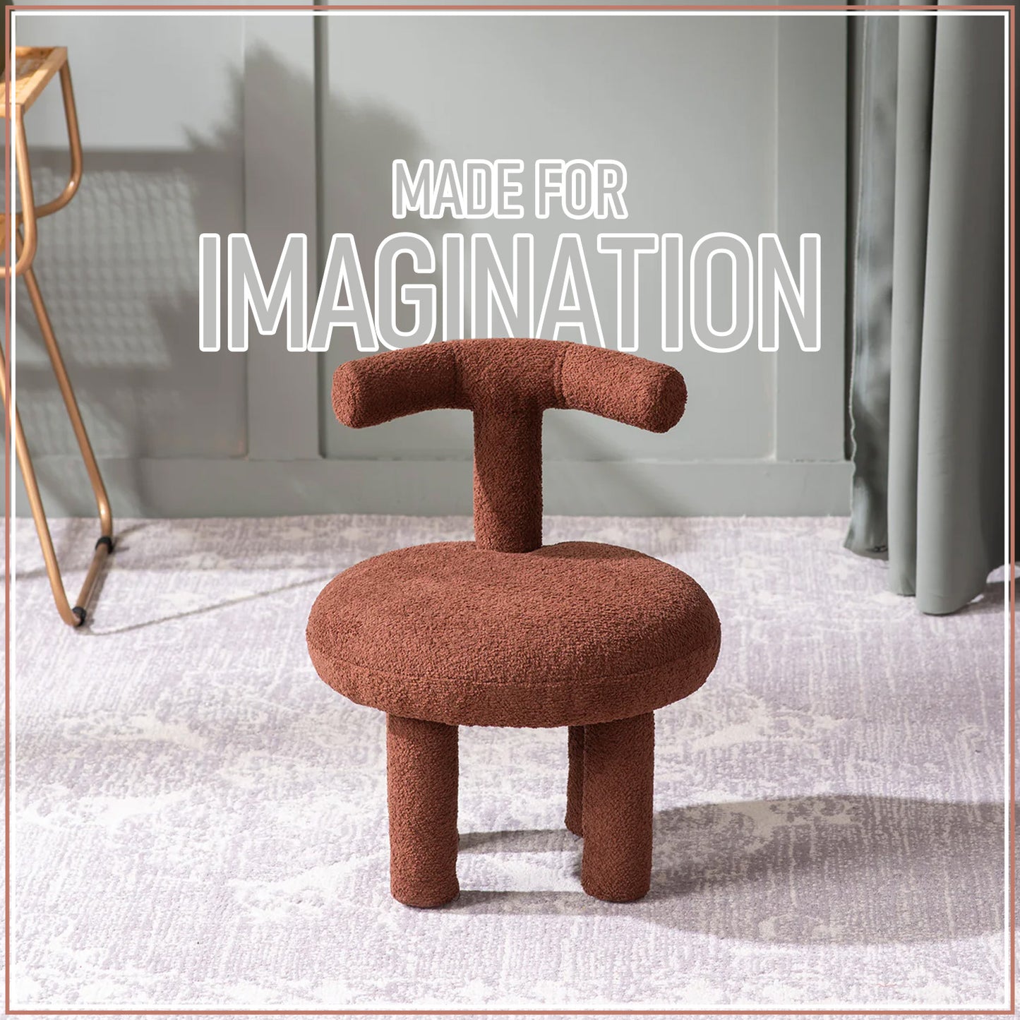 Junior Collection Brown Kids Room Chair