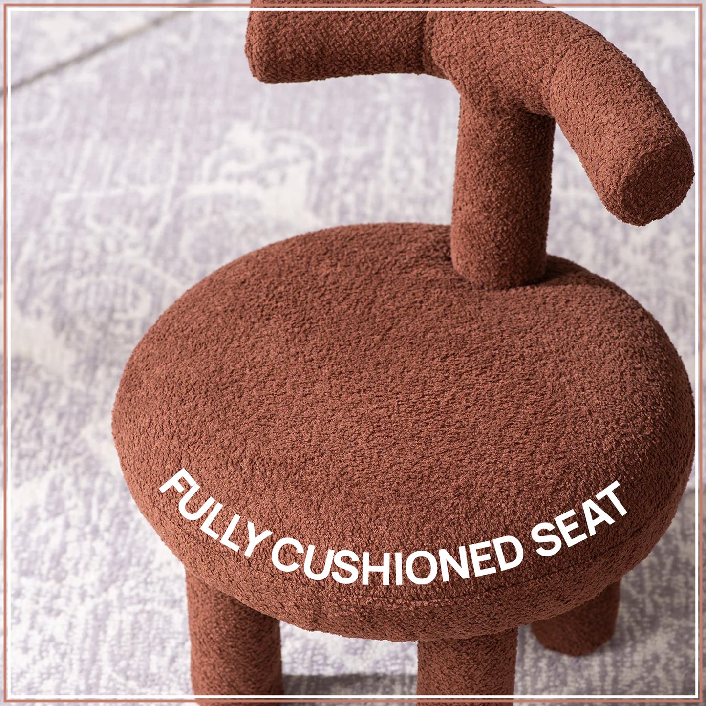 Junior Collection Brown Kids Room Chair