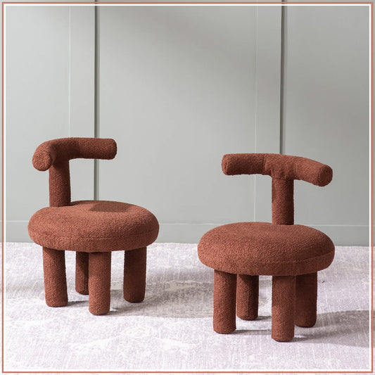 Junior Collection Brown Kids Room Chair Set Of 2