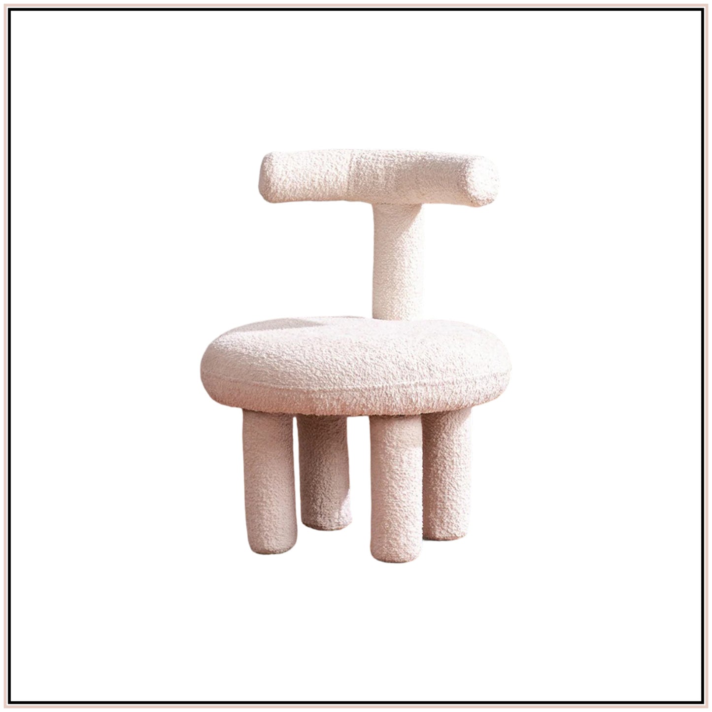 Junior Collection Cream Kids Room Chair